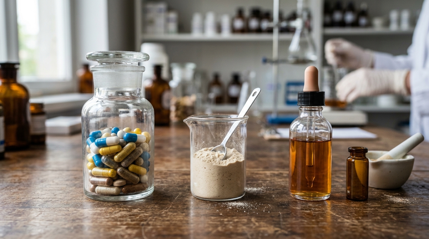 Capsules, Powders, and Liquids: Does Form Matter?